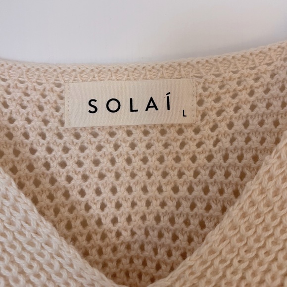 Solai crochet tank top size L - Picture 3 of 5